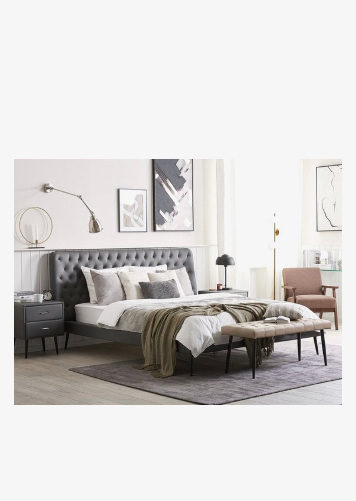 Leder Bed, Ophalen
