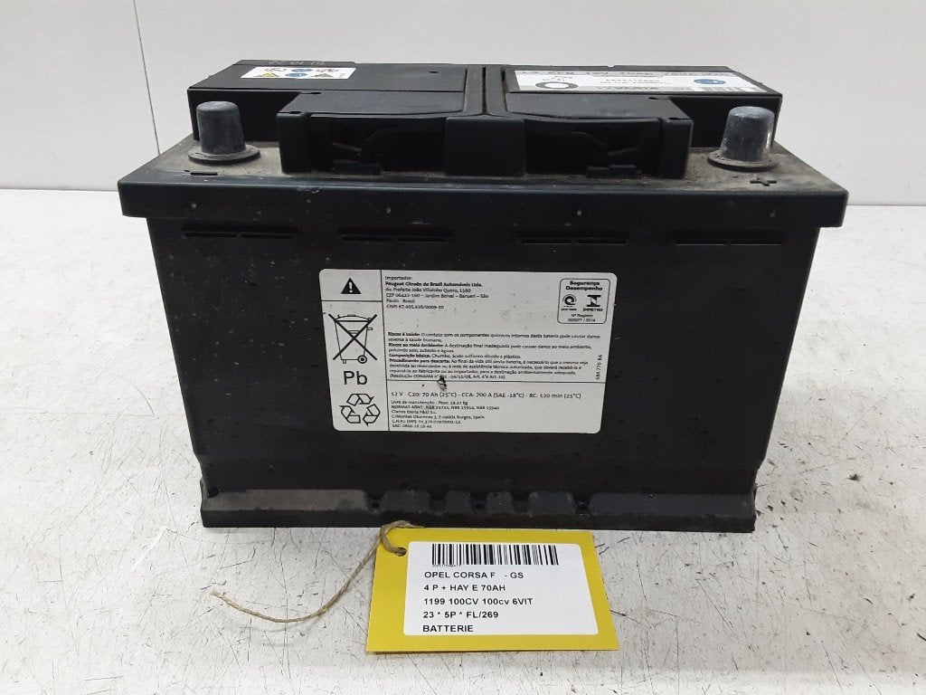 ACCU (9836412880), Auto-onderdelen, Opel Automobile GmbH, Gebruikt, Kontakt-opel@opel.com, Bahnhofsplatz
65423  Rüsselsheim am Main, DE