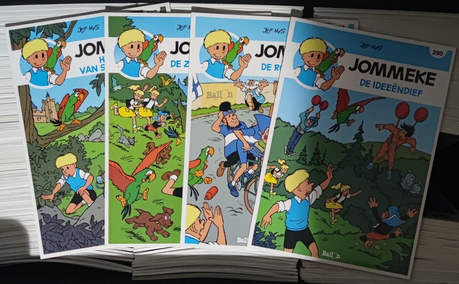 Bandes dessinées Jommeke, Enlèvement