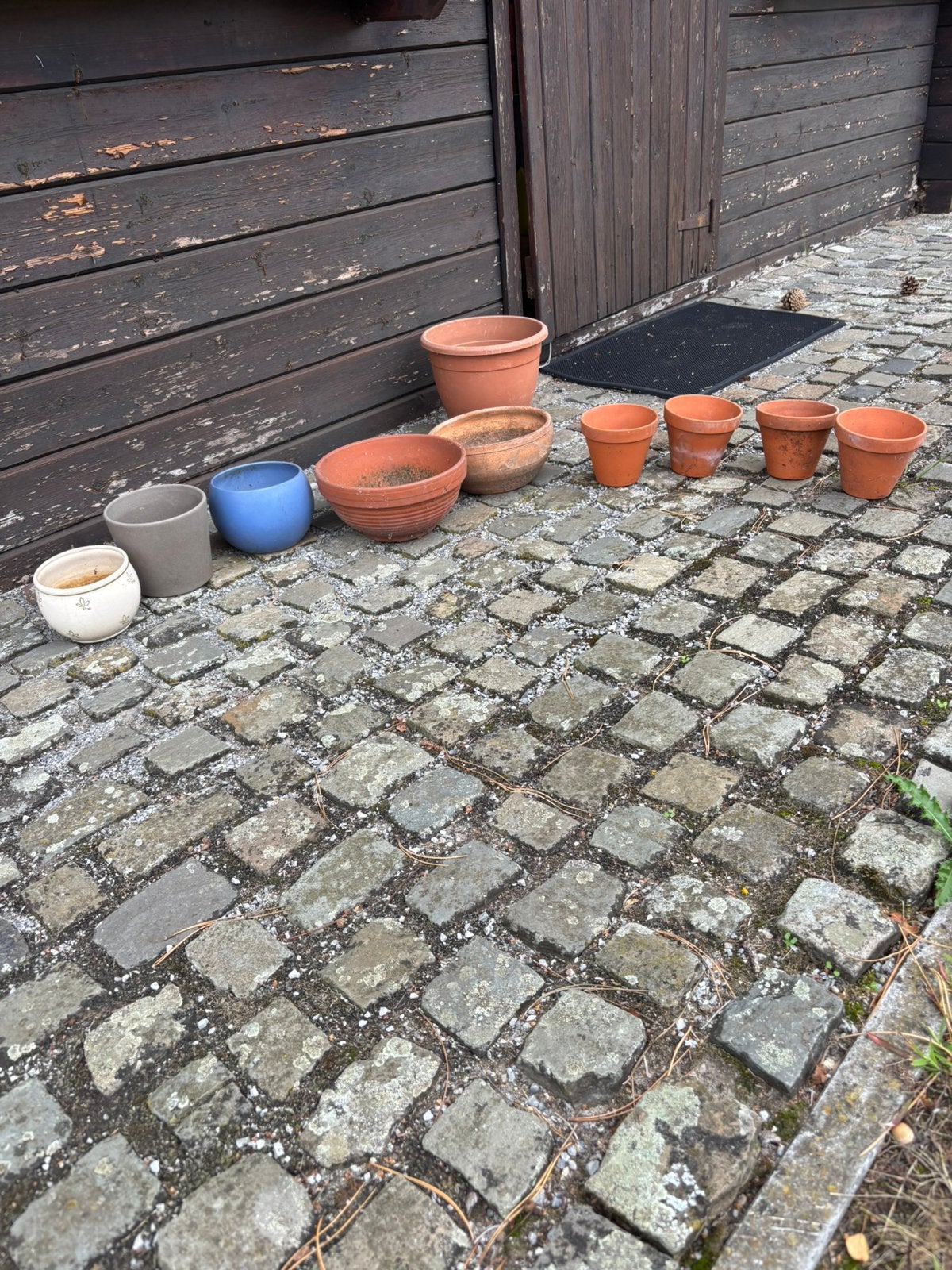 Set van 10 potjes, Jardin & Terrasse, Enlèvement, Utilisé