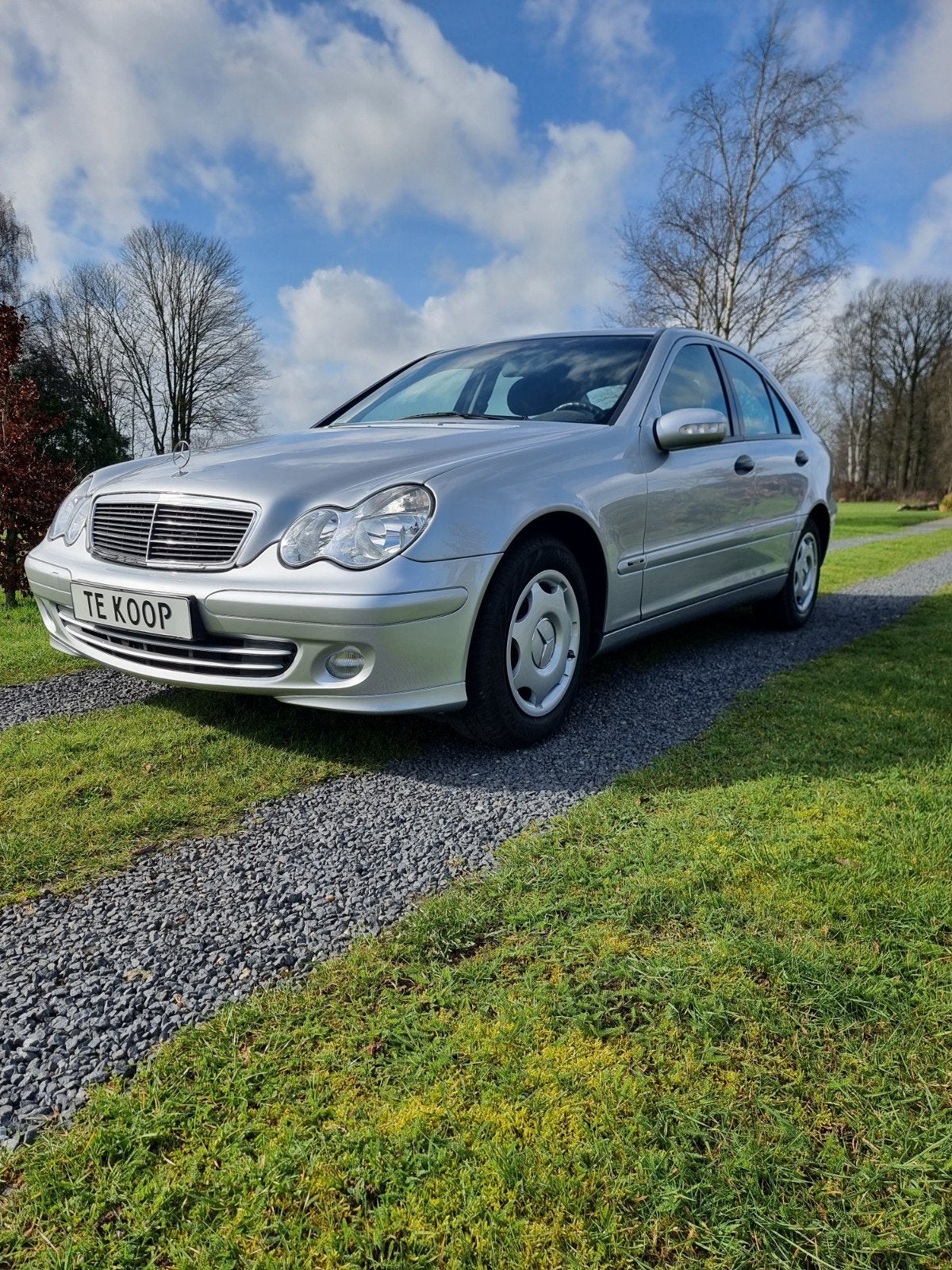 MERCEDES C180 KOMPRESSOR AUTOMAAT 69200KM., Auto's, Automaat, 4 deurs, Achterwielaandrijving, Particulier