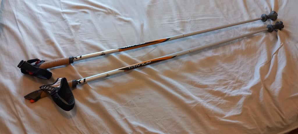 Nordic Walking stokken Leki Titanium, Diversen, Ophalen