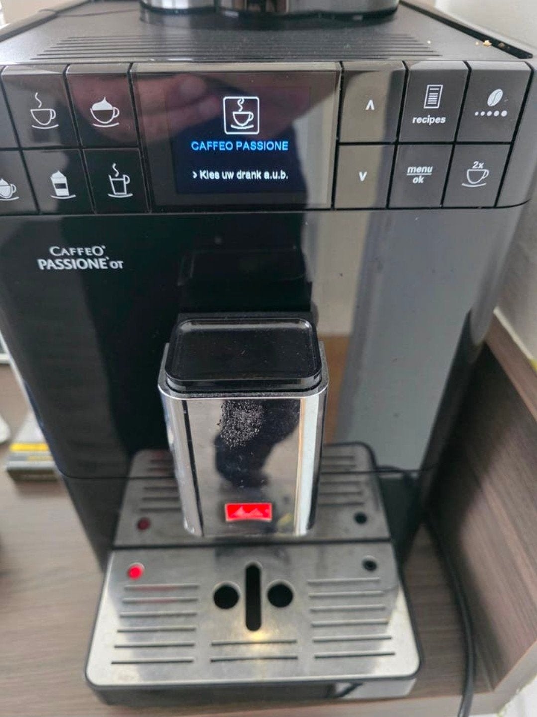 Melitta caffeo passione ot met Melkkan, Elektronische apparatuur, Koffiezetapparaten, Ophalen