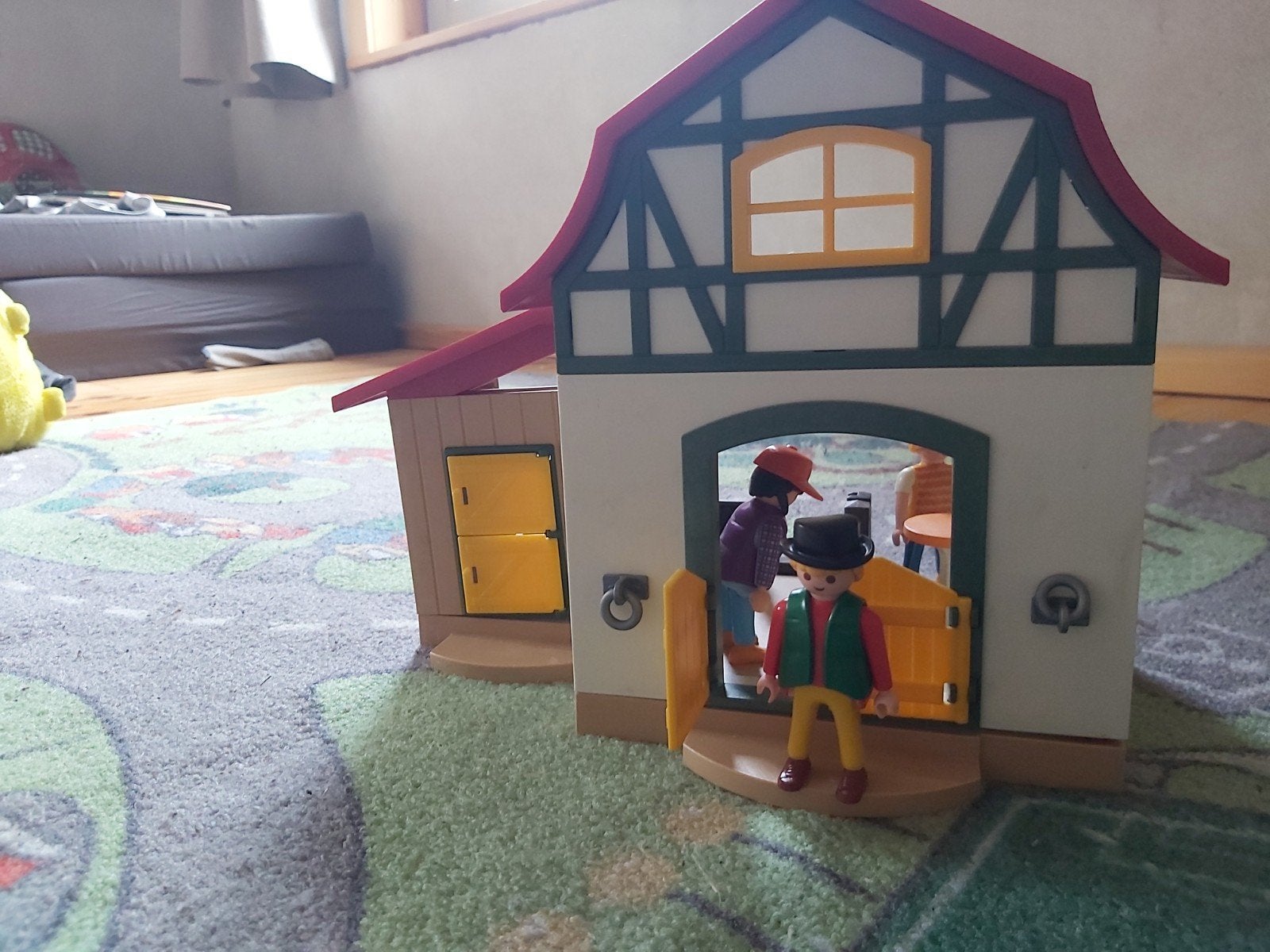 petite ferme playmobil, Enlèvement