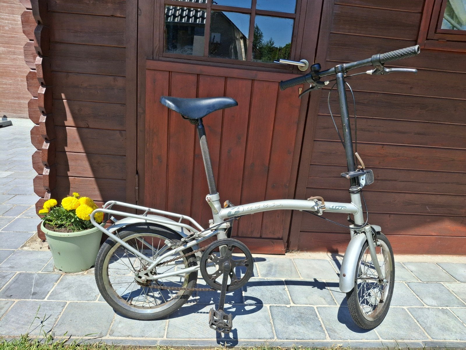 Plooifiets, Ophalen