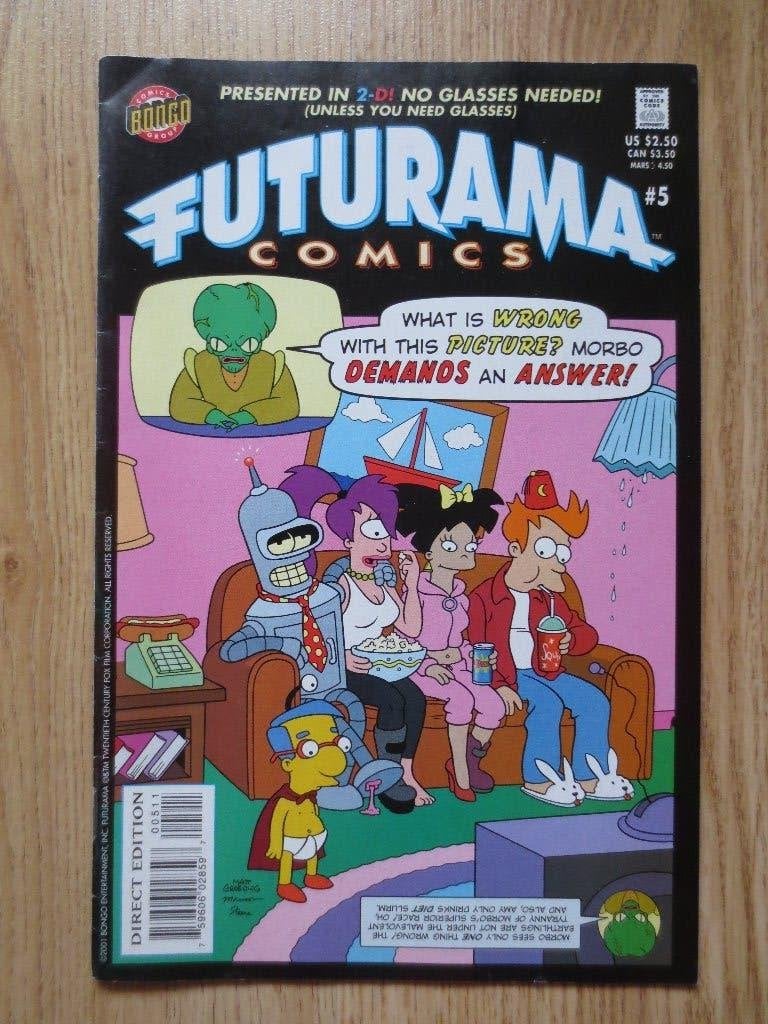 Futurama Comics #5, Livres, BD | Comics, Comics, Enlèvement ou Envoi, Comme neuf, Amérique