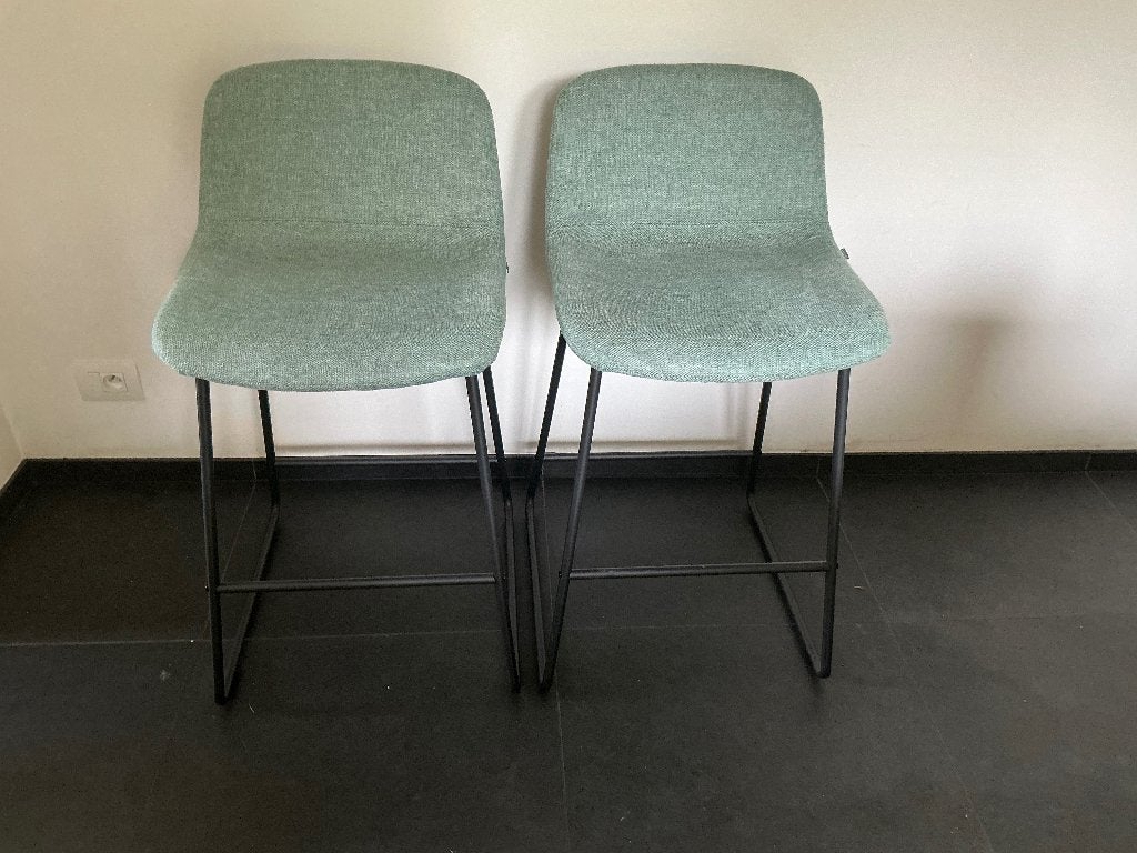 2 barkrukken, 2 tabourets, Enlèvement, Neuf