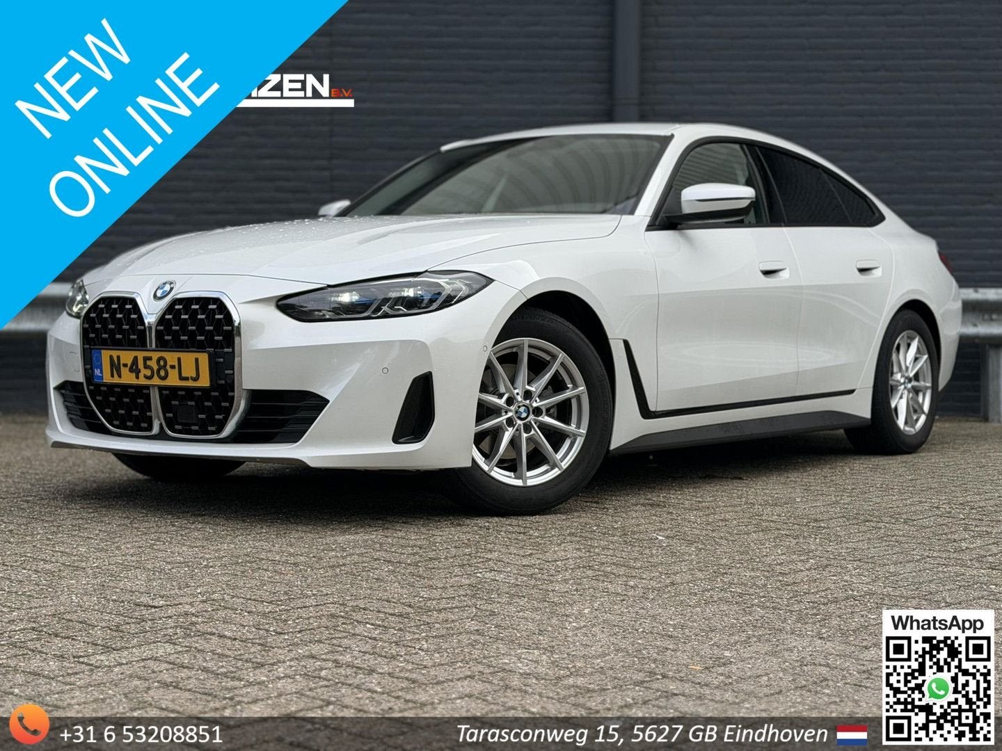 BMW 420 Gran Coupé 4-serie 420i Business Edition Plus | € 18, Auto's, Automaat, Wit, Cruise Control, Coupé