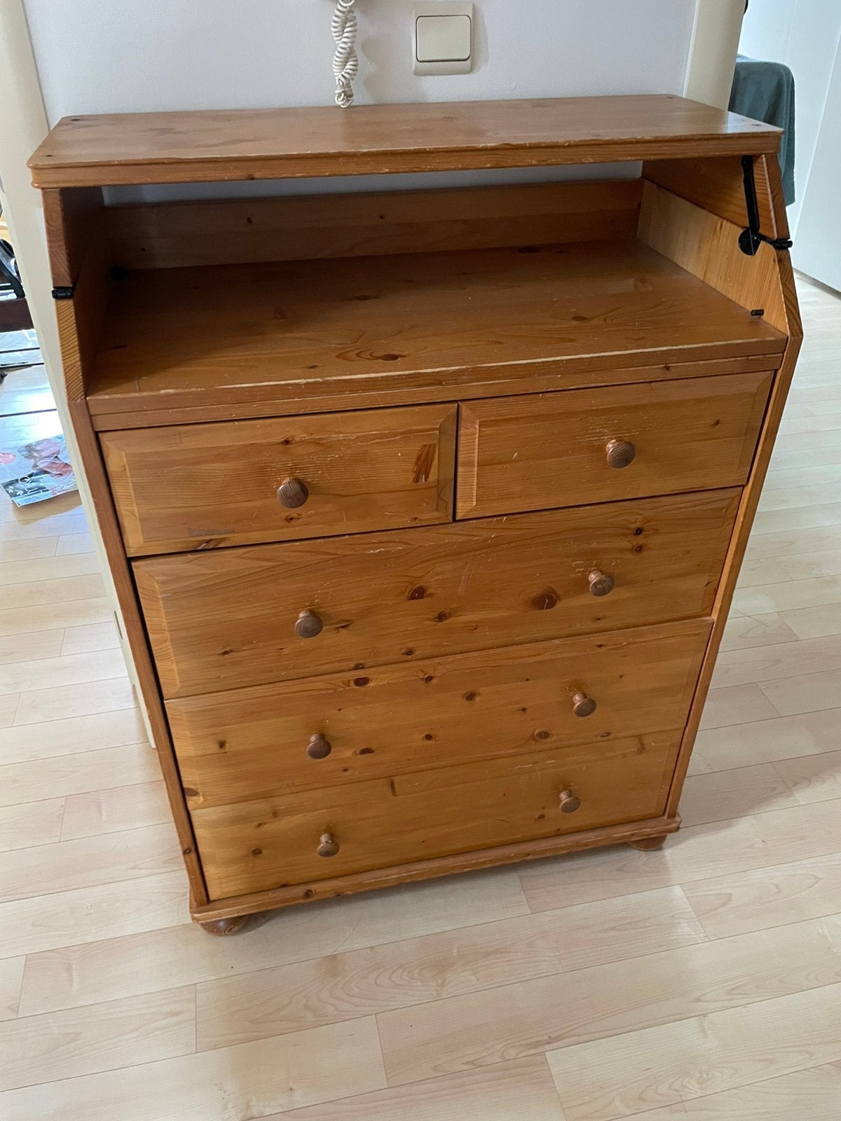 Commode /table a langer, Maison & Meubles, 3 ou 4 tiroirs, 25 à 50 cm, Enlèvement, Utilisé