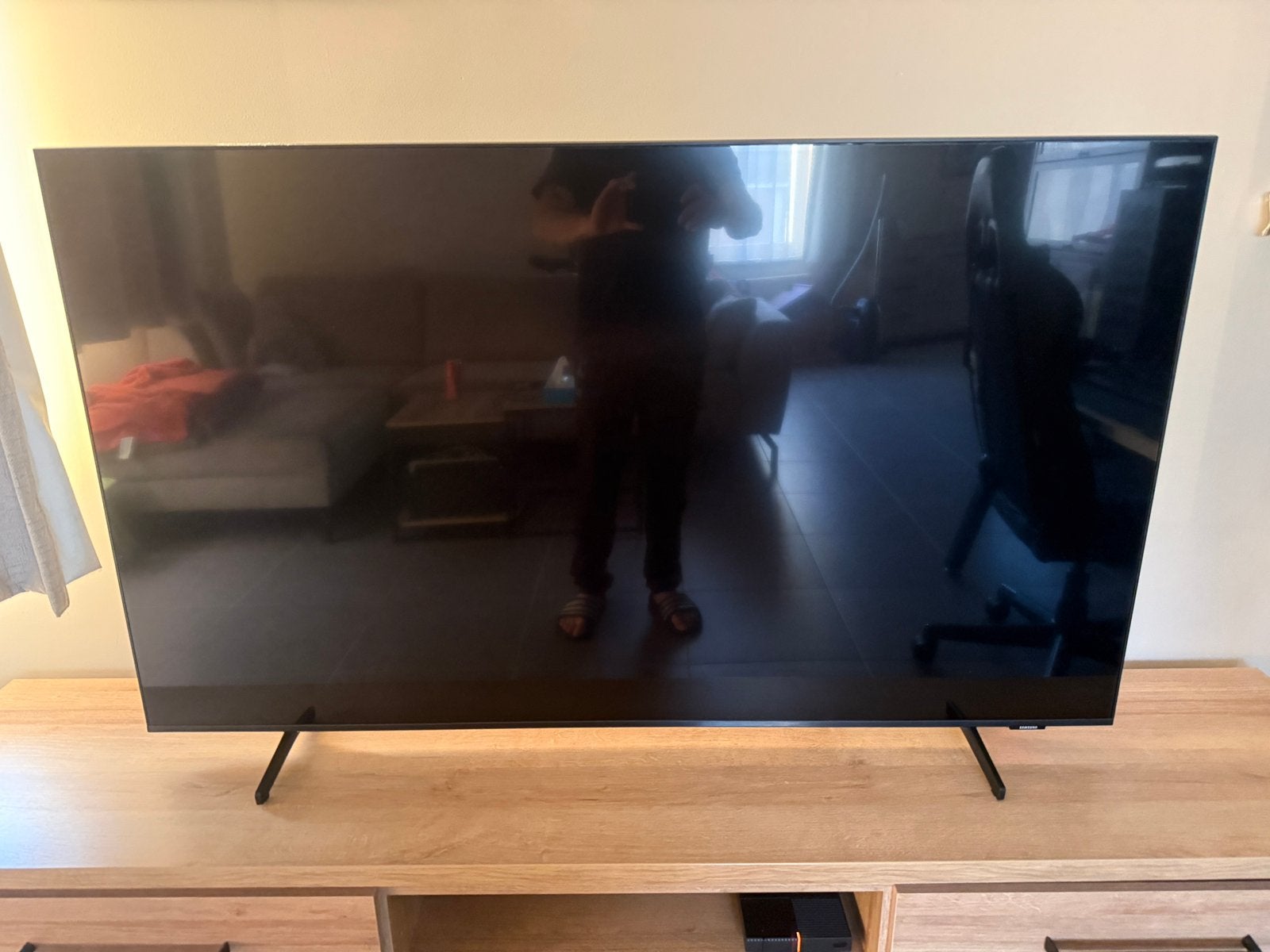 Samsung 55 inch tv, Ophalen, Zo goed als nieuw, Samsung