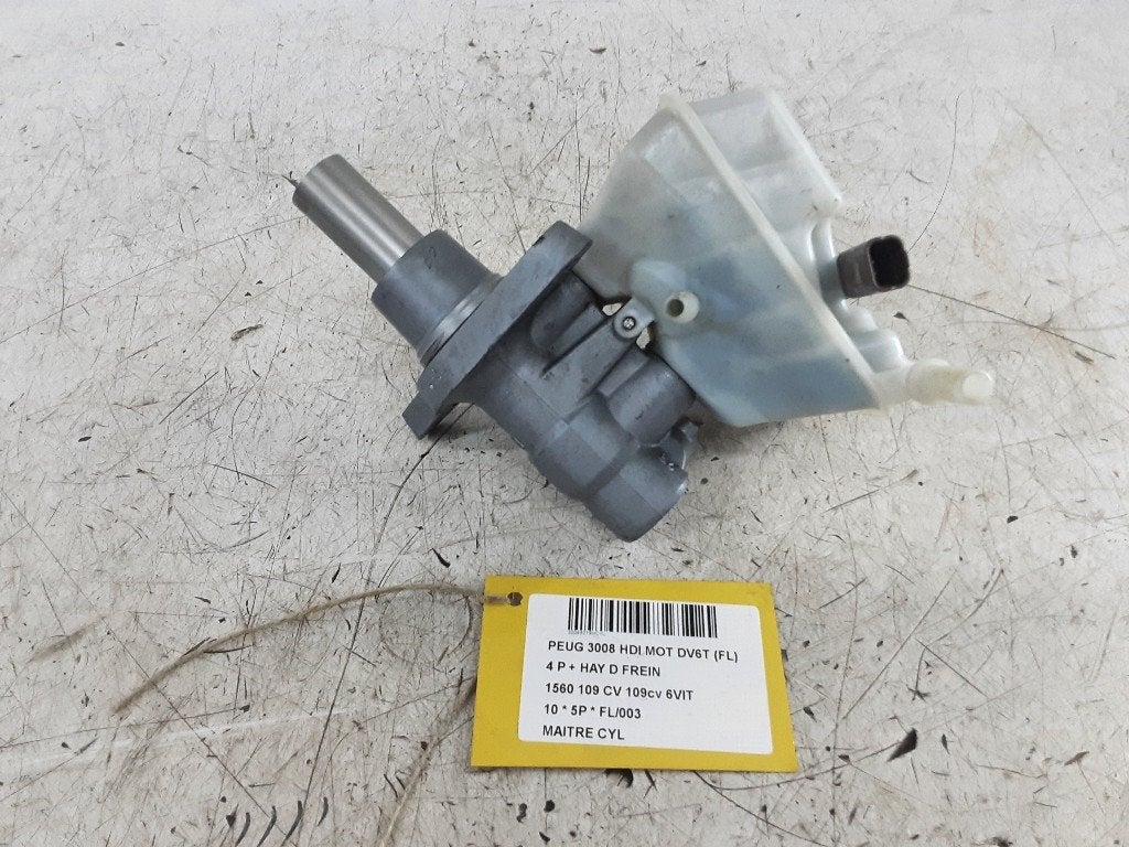 MAITRE CYLINDRE DE FREIN 3008 I (0U / HU) (9654002180), Autos : Pièces & Accessoires, Mevr. I. Hauben, Utilisé, Rue de l'Espoir 34 34
4030  GRIVEGNÉE, BE