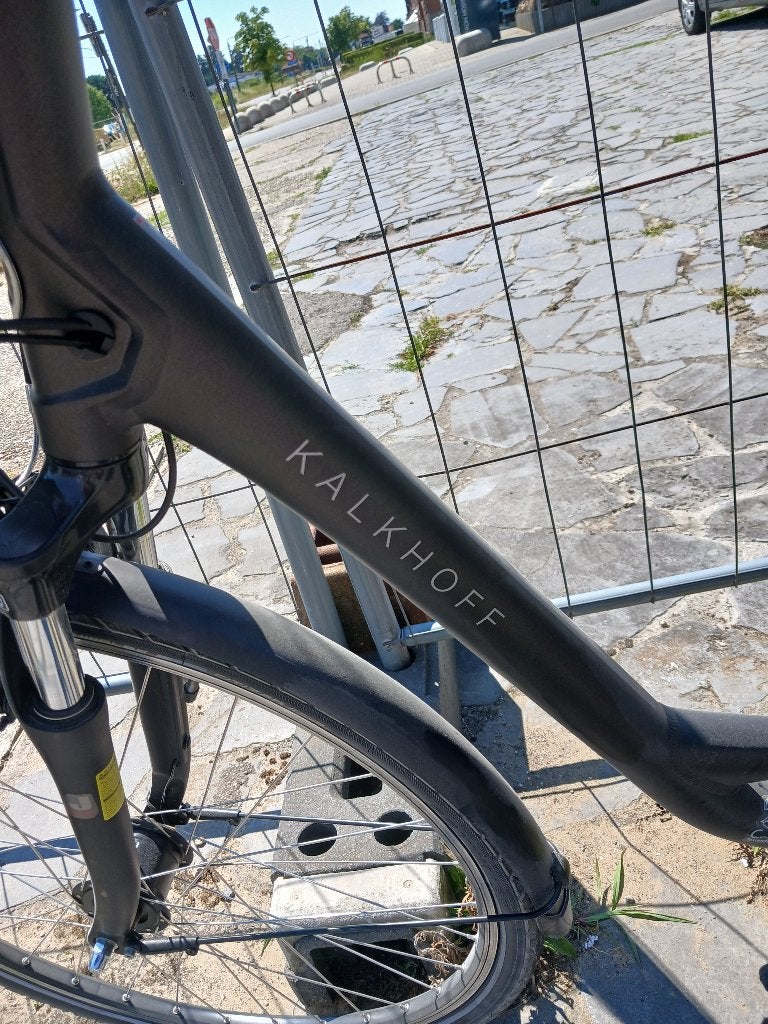 Electrische damesfiets merk kalkhoff, Ophalen, Zo goed als nieuw, Velgrem, Overige merken