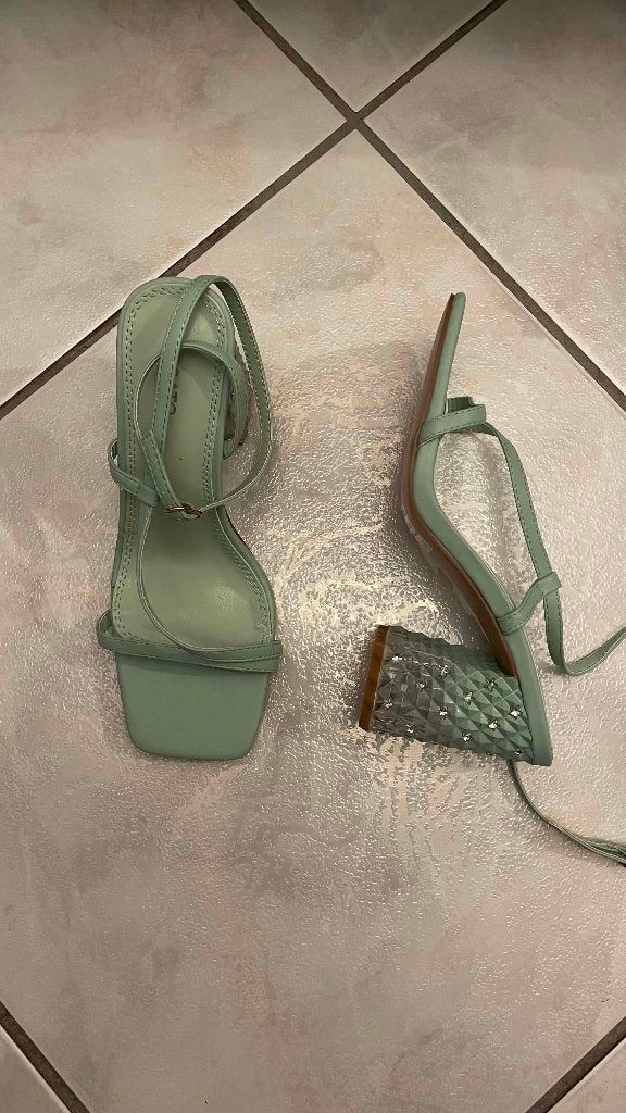 Nieuwe MIGATO GREEN SANDALEN 38, MIGATO, Nieuw, Groen, Sandalen of Muiltjes