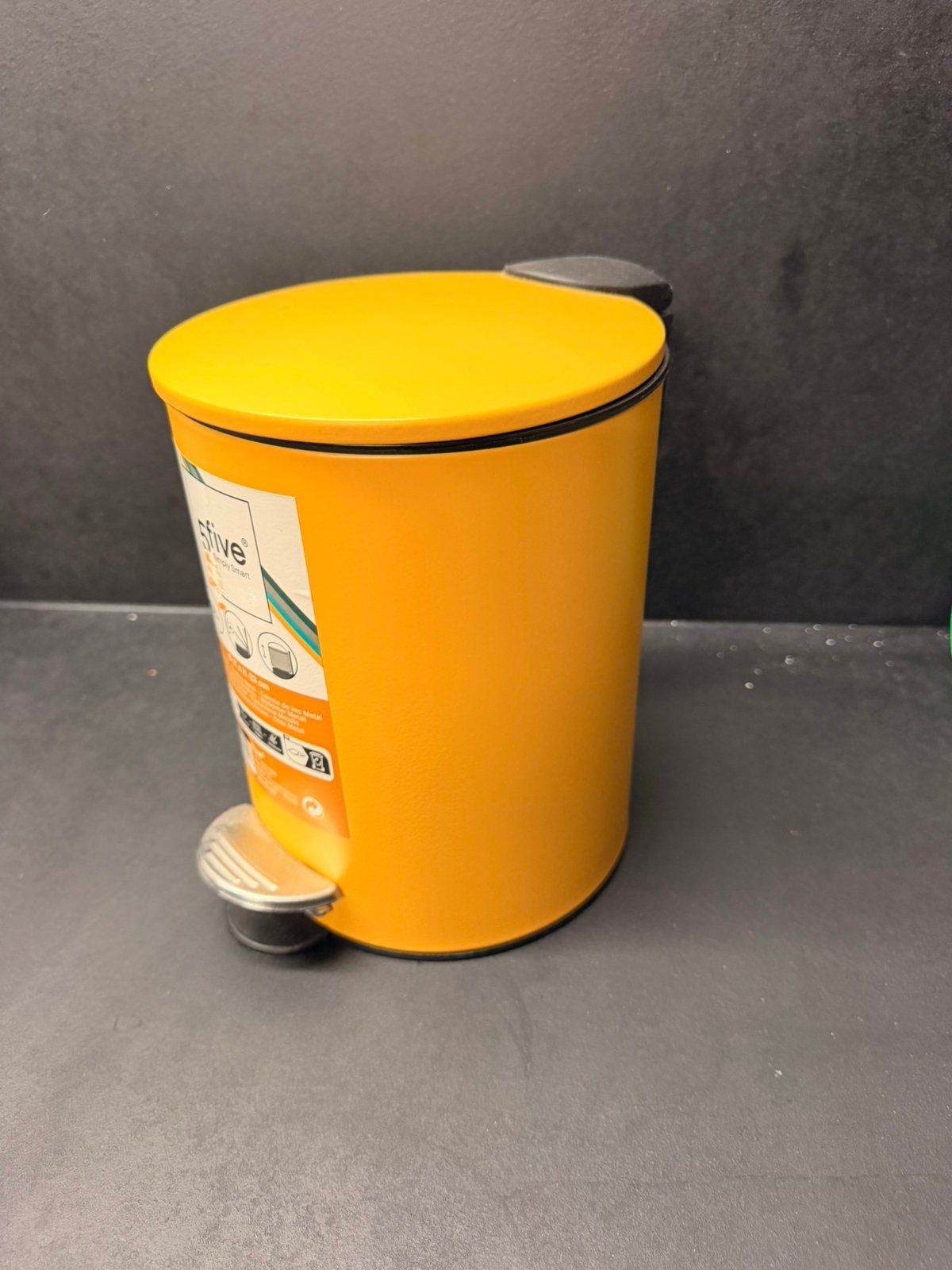 poubelle de salle de bain, Neuf, À pédale, Moins de 10 litres, Enlèvement