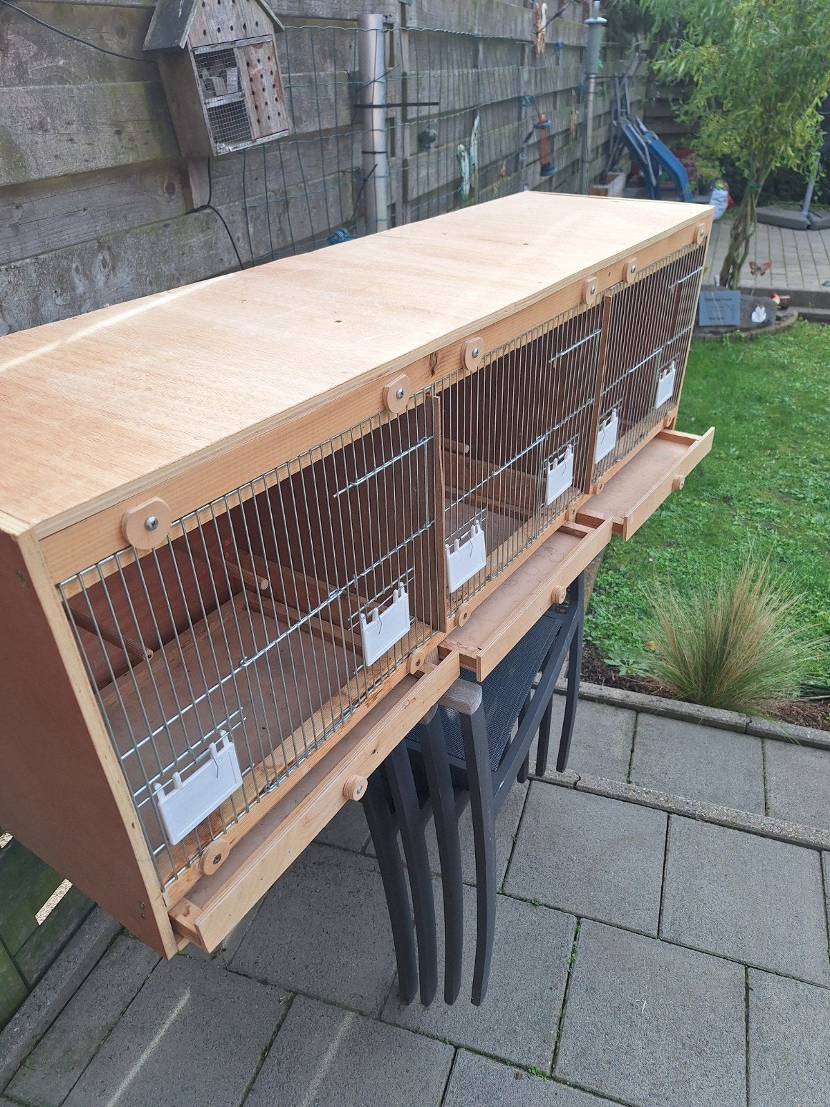 cage d'élevage (124 x 35 x 42 cm), Animaux & Accessoires, Enlèvement, Utilisé, Bois, Cage d'élevage