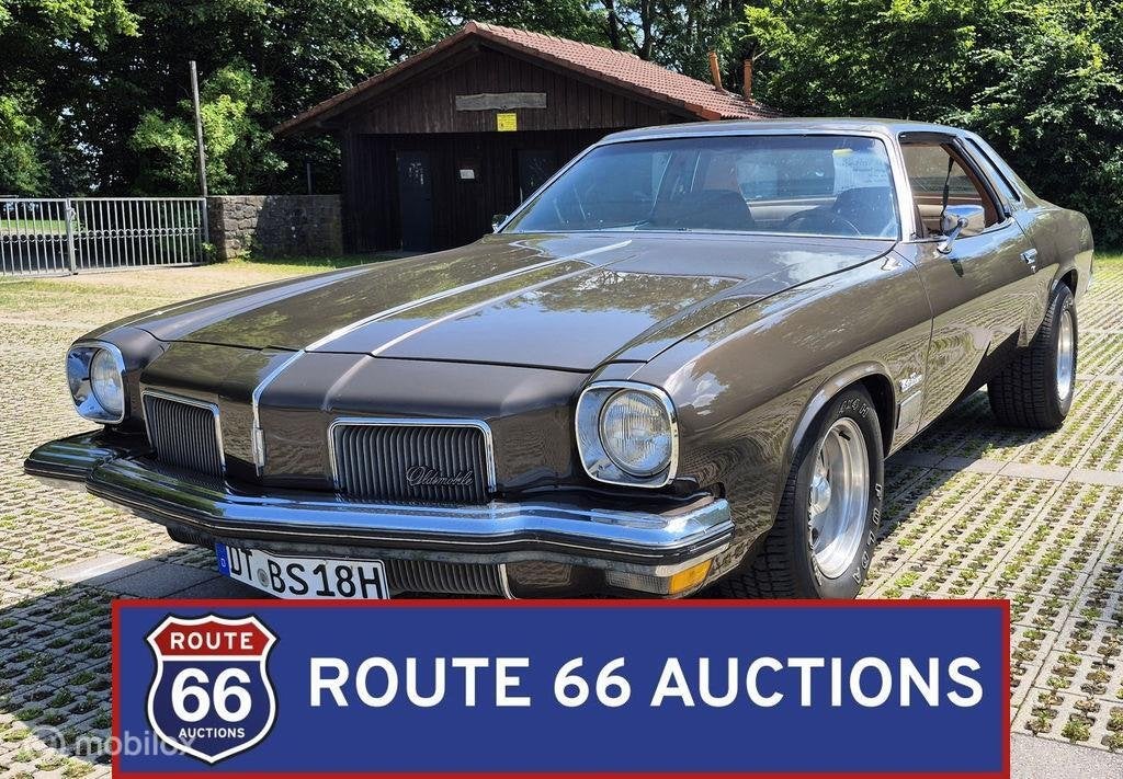 Oldsmobile Cutlass Supreme | 1973 | Route 66 Auctions, Zwart, Bedrijf, Handgeschakeld, Overige carrosserie