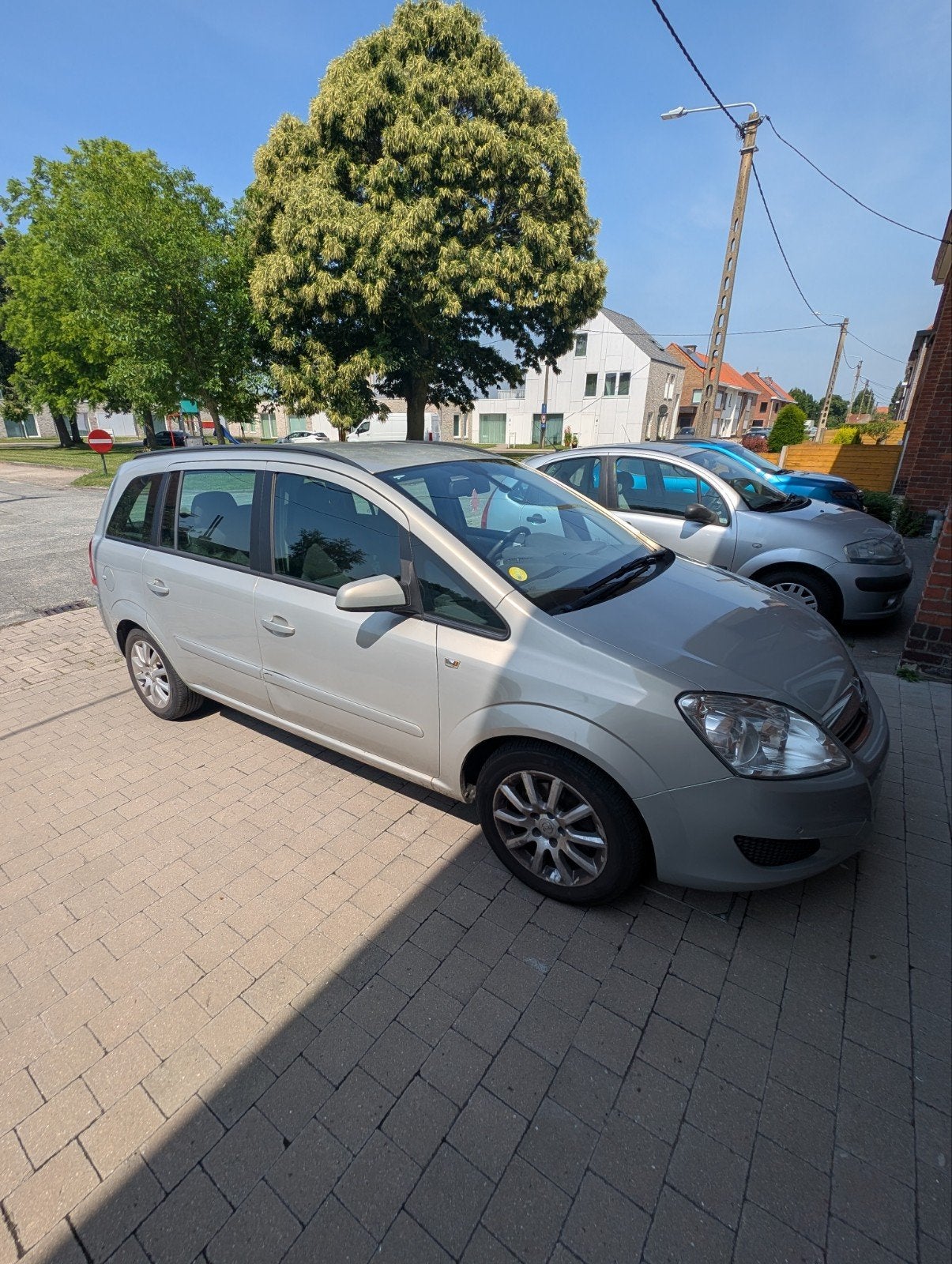 Opel Zafira  7 zitplaatsen, Auto's, Euro 5, Monovolume, Zwart, Adaptieve lichten
