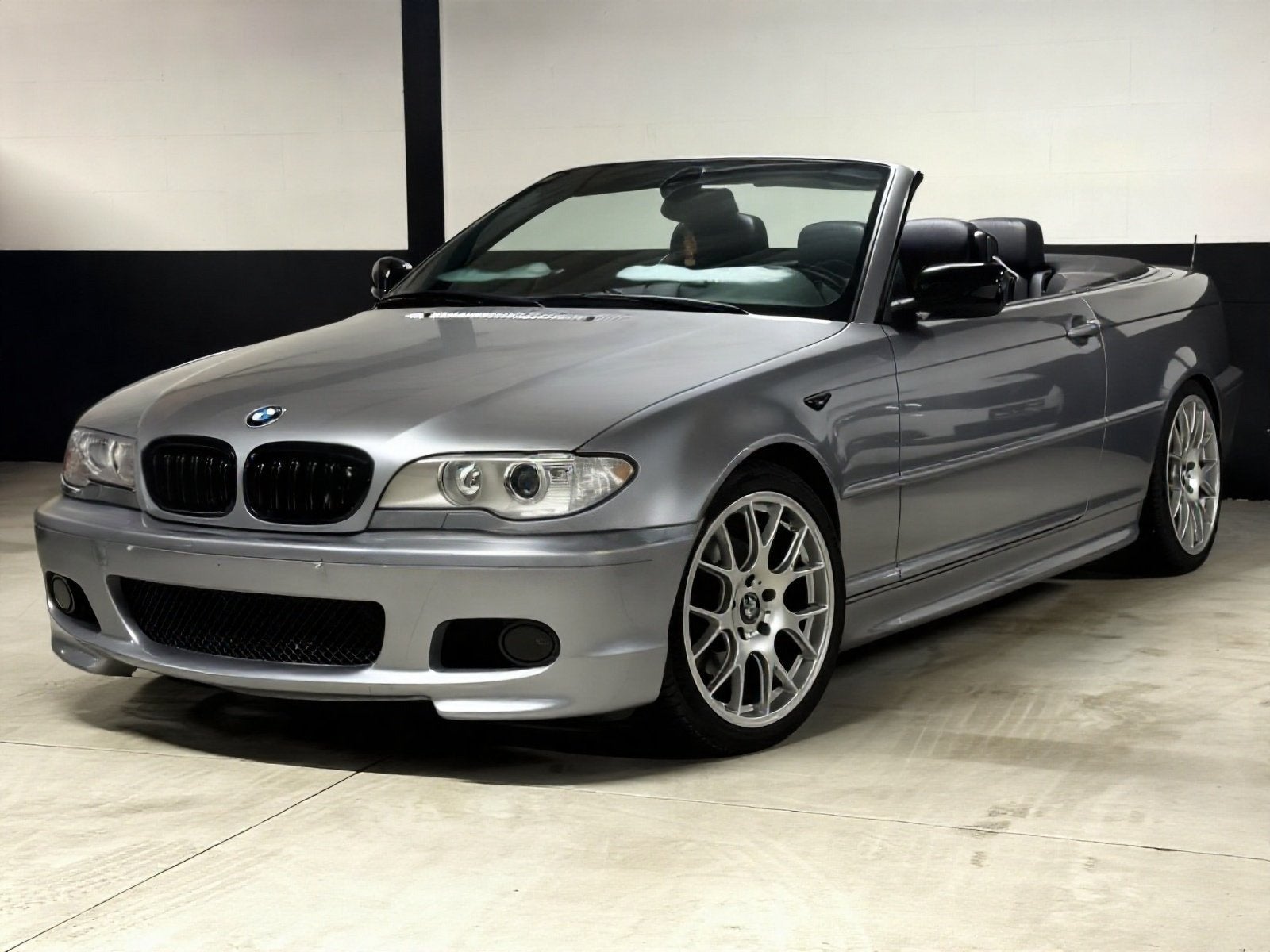 Bmw e46 320CI * Cabrio * 2003 * 239dkm * M Pakket *, Auto's, Voorwielaandrijving, 4 zetels, Zwart, 4 cilinders