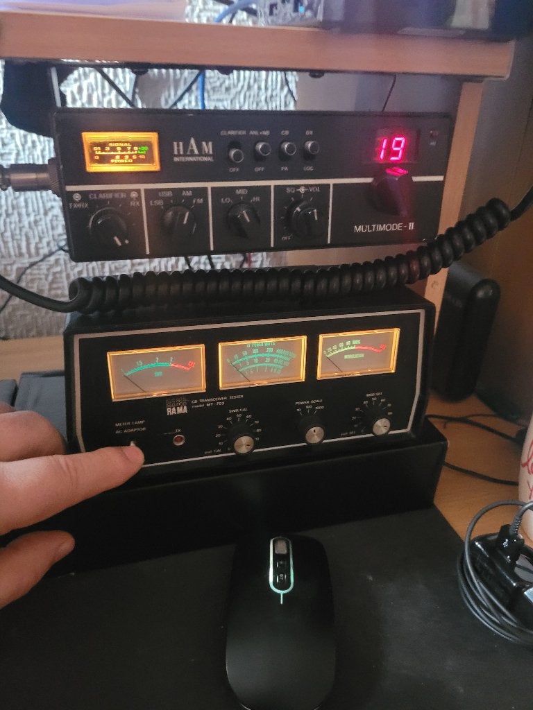 HAM multimode 2 . 120 canaux état d origine.lire svp, Télécoms, Enlèvement ou Envoi, Utilisé, Émetteur et Récepteur