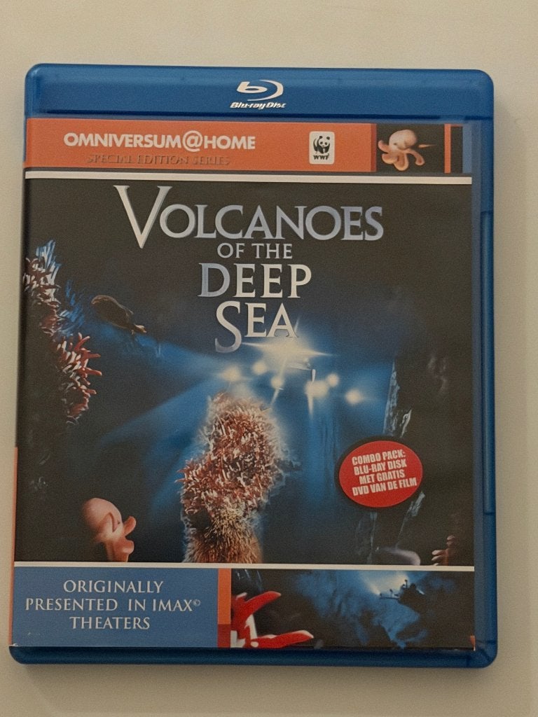 Volcanoes Of The Deep Sea - Blu-ray + DVD, CD & DVD, Blu-ray, Enlèvement ou Envoi, Utilisé, Documentaire et Éducatif