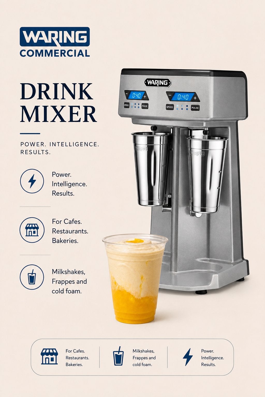 Mixer / Melangeurs Milkshakes et cremes, Enlèvement ou Envoi, Neuf