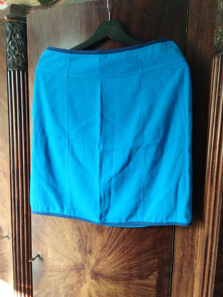 Blauwe rok maat 40, Kleding | Dames, Blauw, Ophalen of Verzenden, Zo goed als nieuw, Boven de knie
