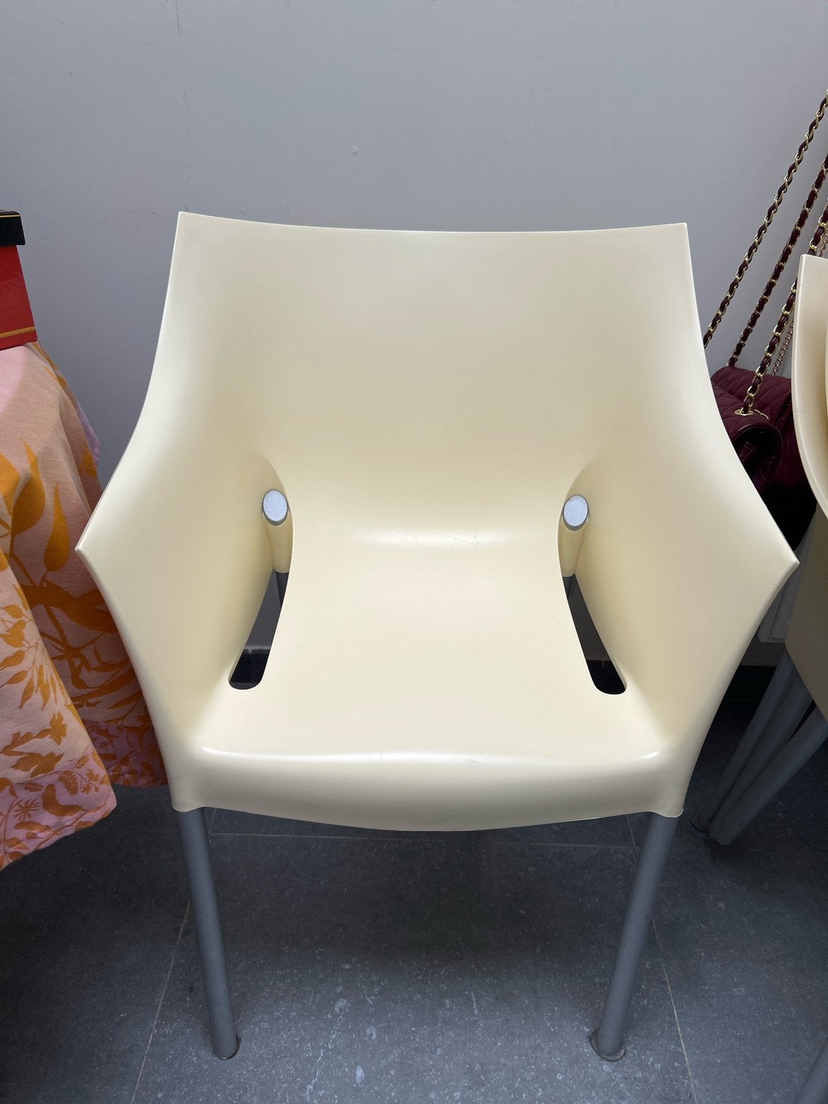 Kartell Philippe Starck Dr.NO set 4 stoelen, Huis en Inrichting, Stoelen, Ophalen, Kunststof, Gebruikt, Overige kleuren