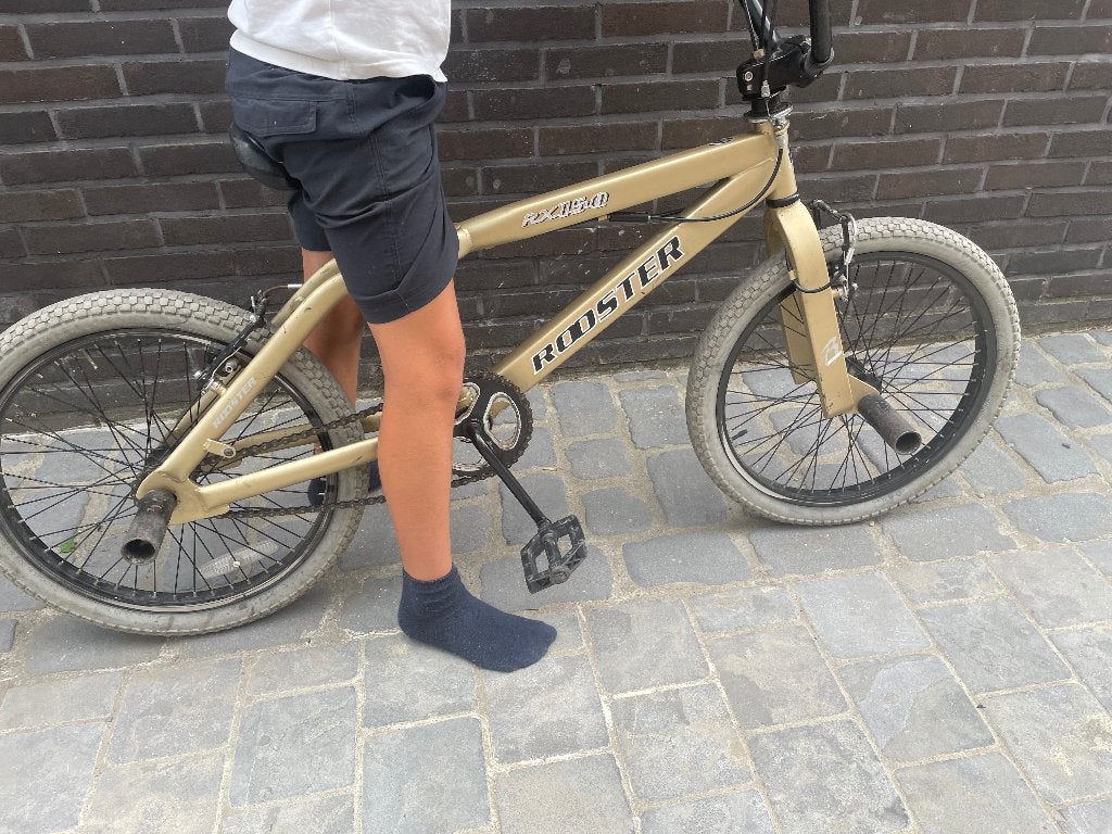 Bmx- stuntfiets, Ophalen, Gebruikt