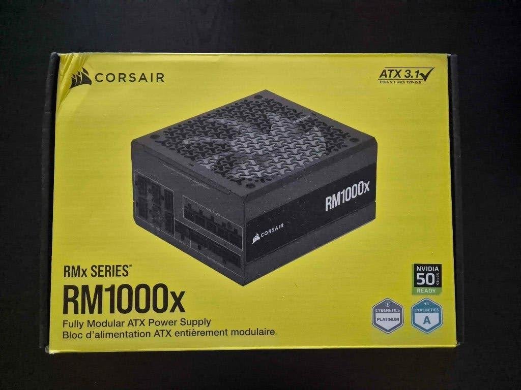 Corsair RM1000X, Informatique & Logiciels, Alimentations internes, Enlèvement ou Envoi, Neuf