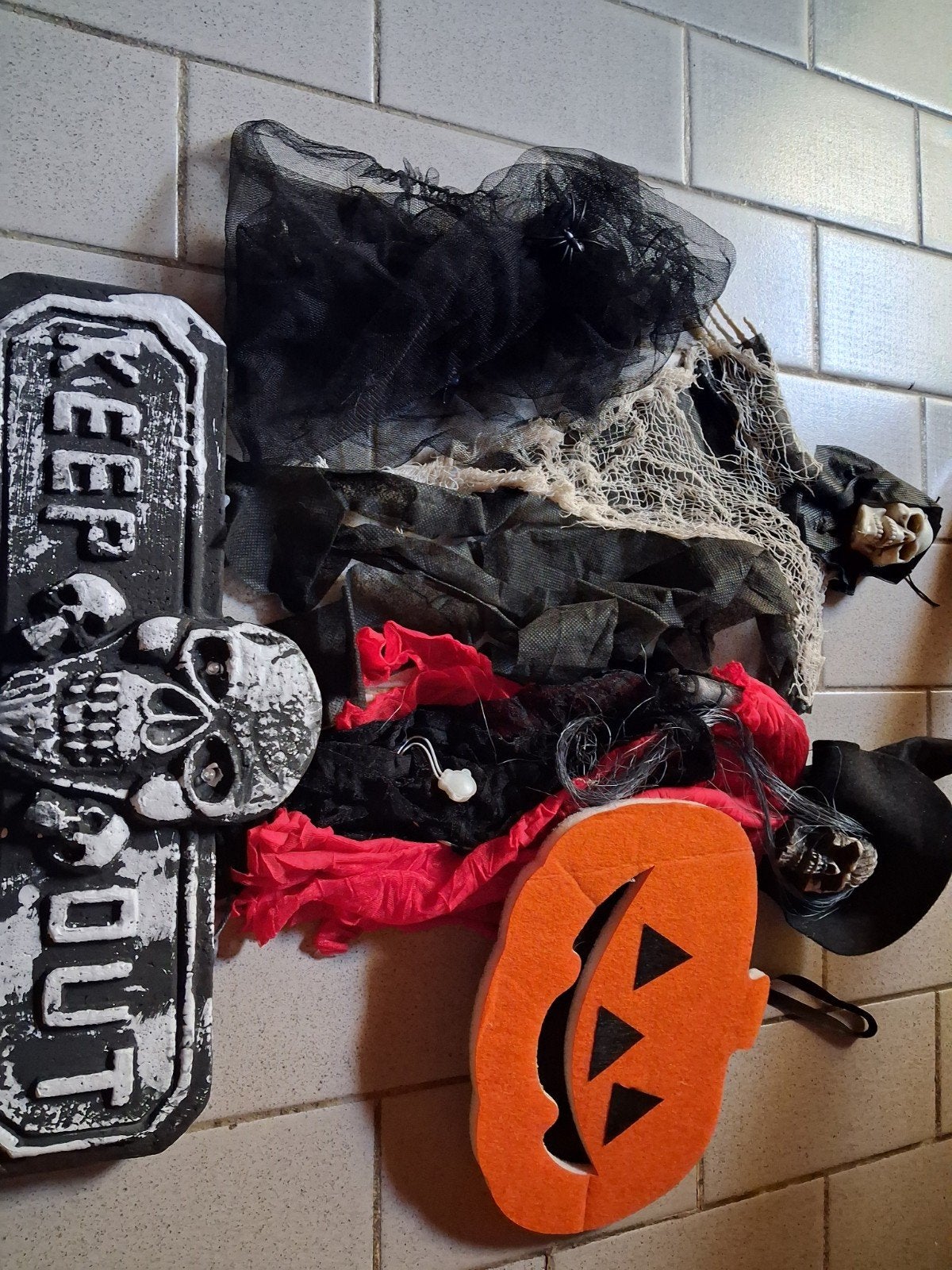 Halloween versiering( pop met geluid), Hobby en Vrije tijd, Ophalen, Nieuw, Versiering