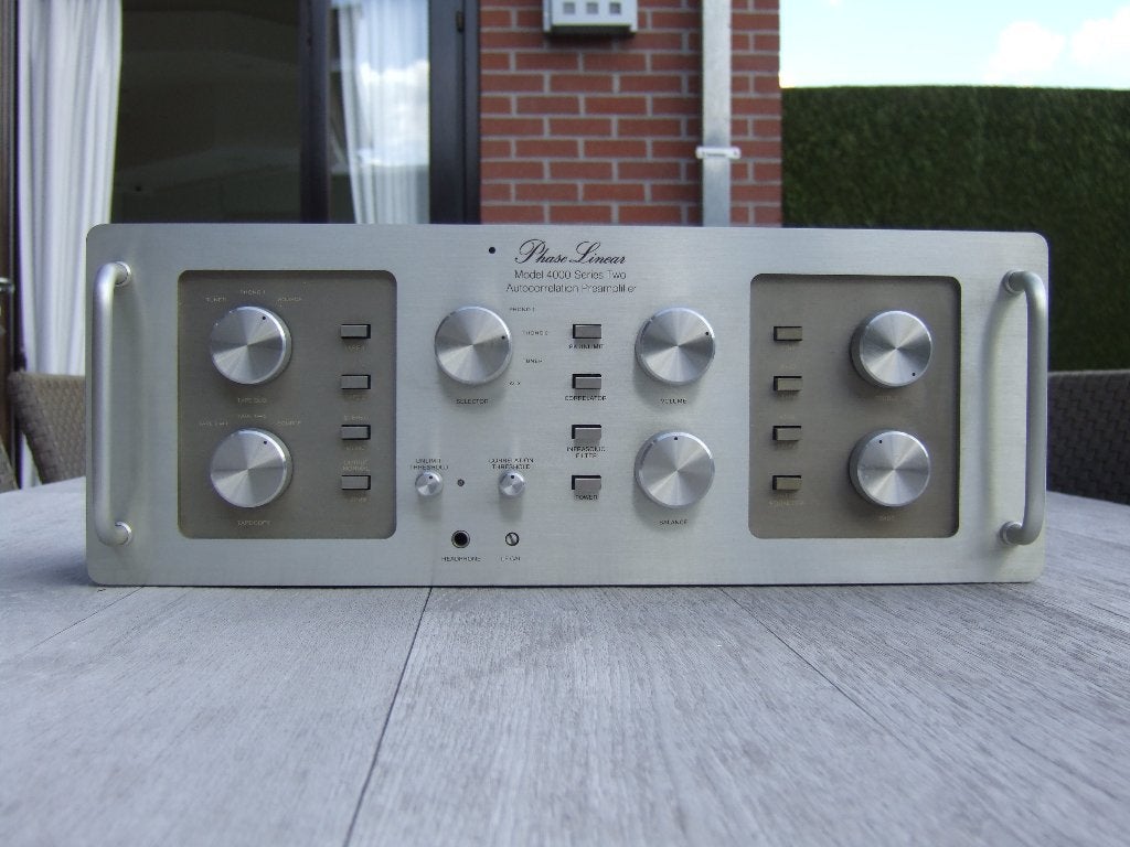 Phase Linear 4000 series 2 voorversterker, Ophalen, Gebruikt