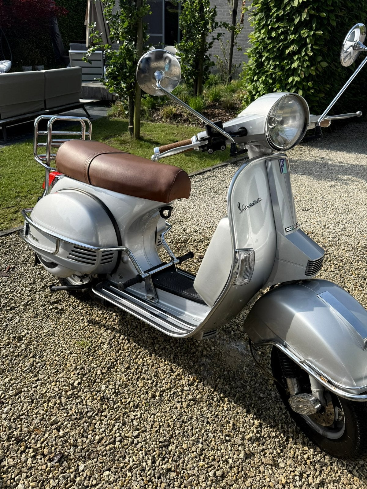 Vespa LML zilvergrijs 125 automatic, Fietsen en Brommers, Ophalen, Gebruikt, Overige modellen, 125 cc