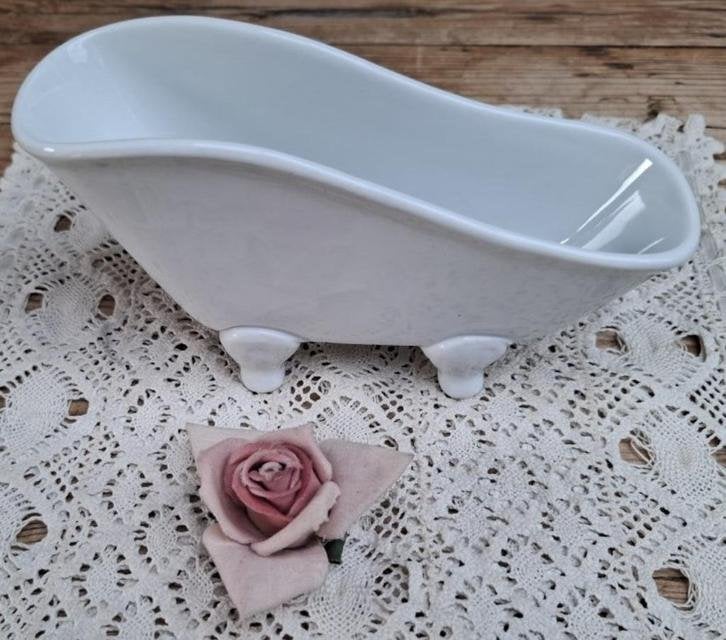 Klein porseleinen badje op pootjes, Royal houseware, Enlèvement ou Envoi