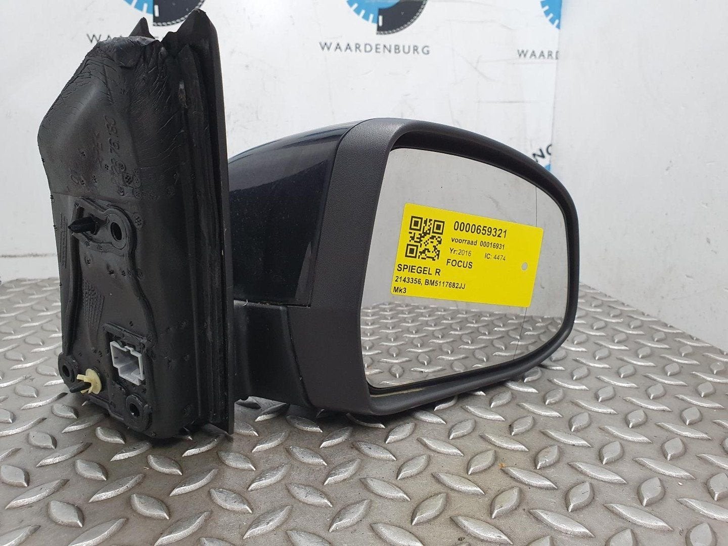 FORD FOCUS MK3 1.0 Titanium  SPIEGEL R 2143356, BM5117682JJ, Auto-onderdelen, Ophalen of Verzenden, Gebruikt, ARN erkend