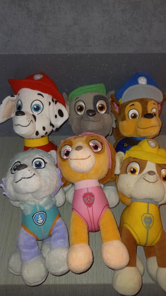 Paw Patrol knuffels, Zo goed als nieuw, Middelgroot (20 tot 80 cm), Meerkleurig, Paw Patrol