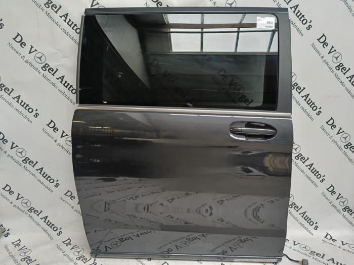 Porte coulissante droite d'un Mercedes V-Klasse (831), 3 mois de garantie, Utilisé, Porte, -