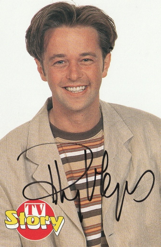 Rudy Meyns - foto met handtekening - 1995, Ophalen of Verzenden, Zo goed als nieuw, Foto of Kaart, Gesigneerd