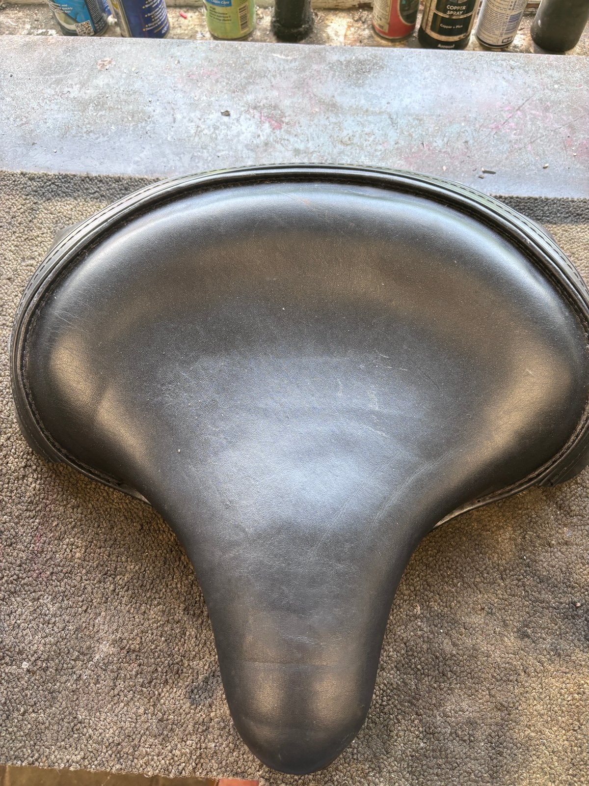 Harley solo seat, Motoren, Ophalen