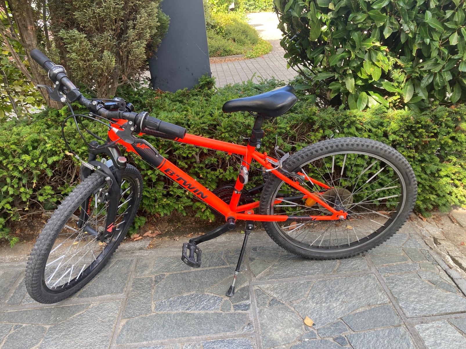 Jongensfiets 24”, Fietsen en Brommers, Ophalen, Gebruikt, Velgrem, 20 tot 24 inch