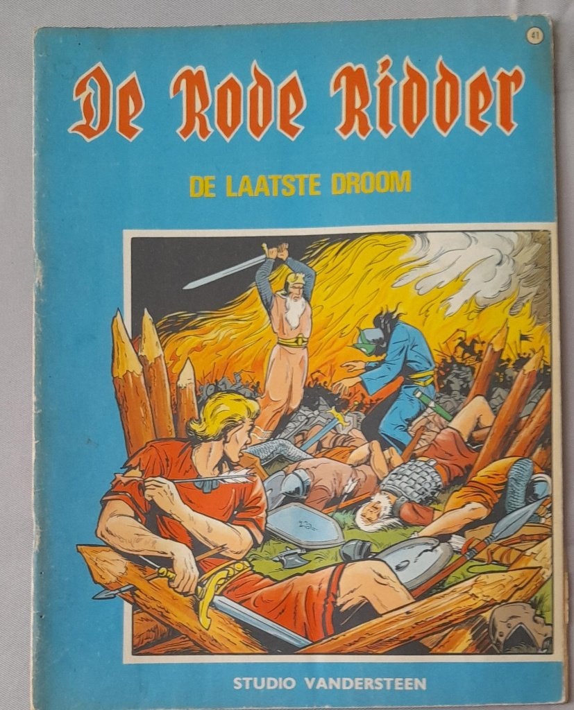 De rode ridder 41, eerste druk 1969, Livres, BD, Enlèvement ou Envoi, Une BD, Studio  Vandersteen, Utilisé