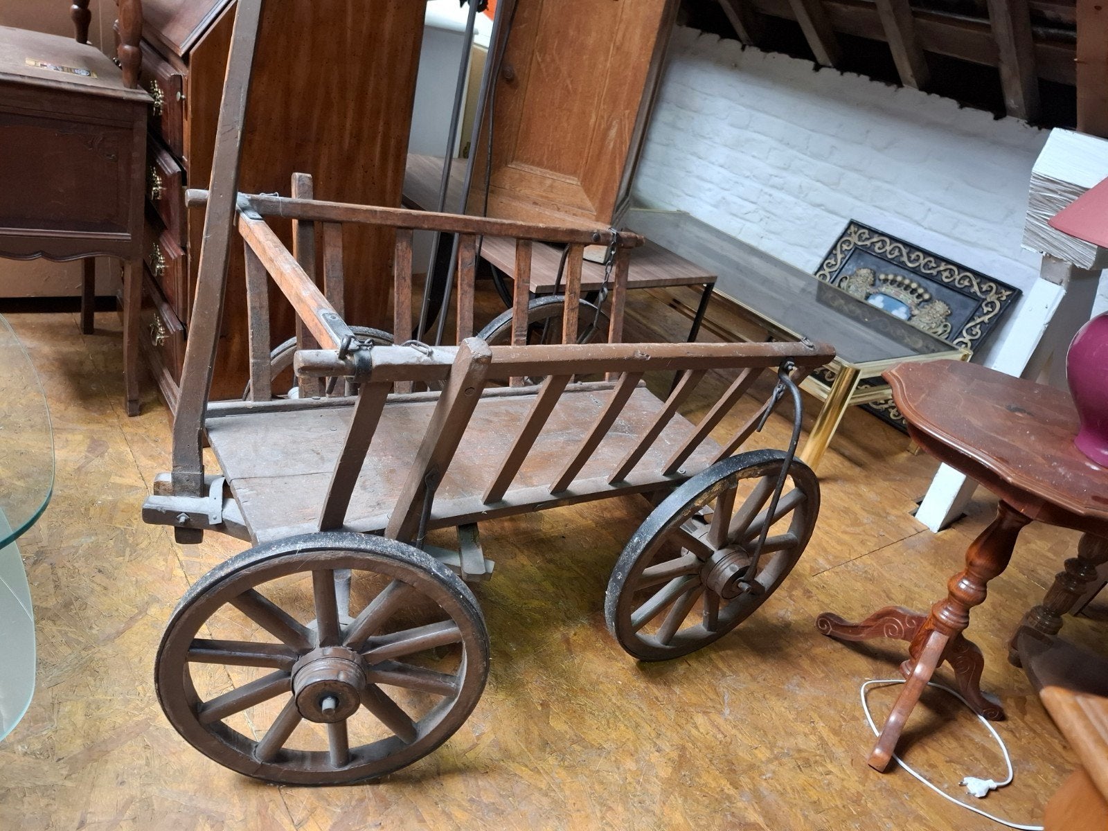Ancien chariot pour enfants Trolley. Deco plantes par ex., Enlèvement