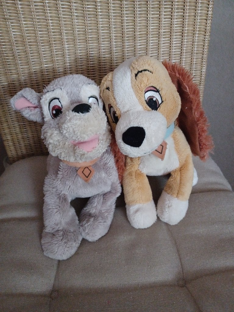 Twee disney knuffels, Disney, Ophalen of Verzenden, Zo goed als nieuw, Disney
