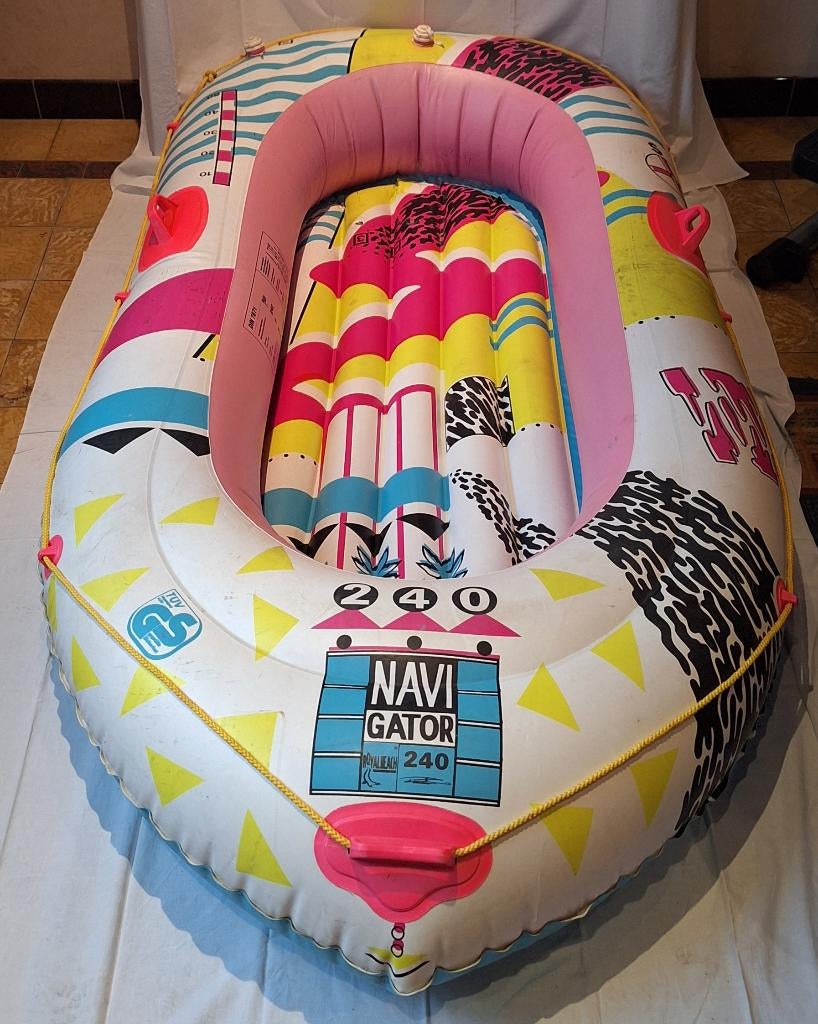 Opblaasbare boot, Watersport en Boten, Rubberboten, Gebruikt, Overige brandstoffen, Minder dan 70 pk, Overige materialen
