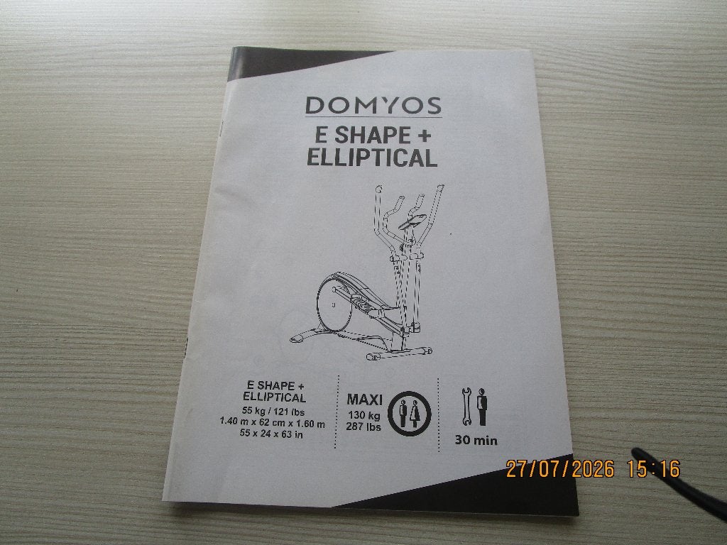 vélo élitique, Comme neuf, Jambes, Enlèvement, Métal