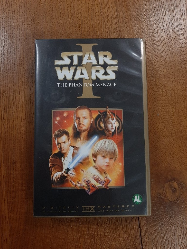 Cassette VHS Star Wars I : La Menace Fantôme, Enlèvement, Comme neuf, Autres types