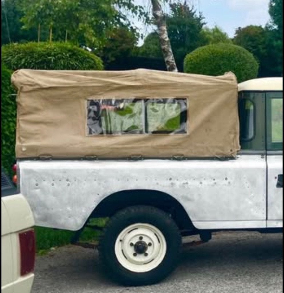 Land Rover 109 3/4 Softtop + arceaux, Enlèvement, Utilisé, Rover