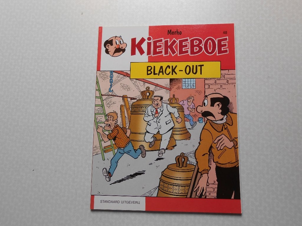 kiekeboe 48 Black-Out 1990 1 ste druk., Eén stripboek, Merho, Nieuw, Ophalen of Verzenden