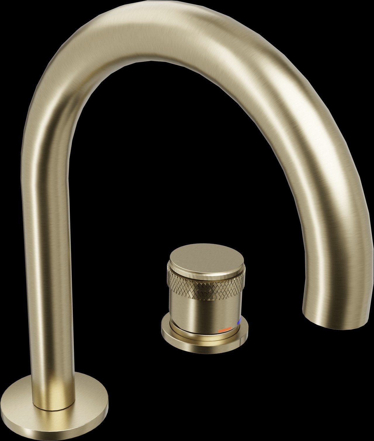 2x Gouden Gebogen Kranen voor Badkamer - Blaufoss, Doe-het-zelf en Bouw, Sanitair, Ophalen, Nieuw, Kraan