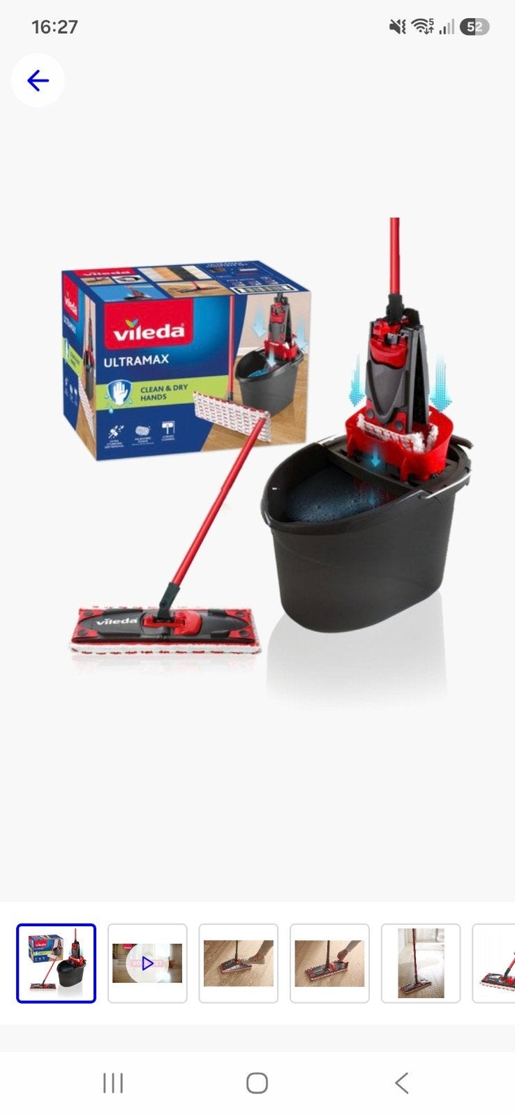 vileda emmer steel doek nieuw, Maison & Meubles, Produits de nettoyage, Enlèvement