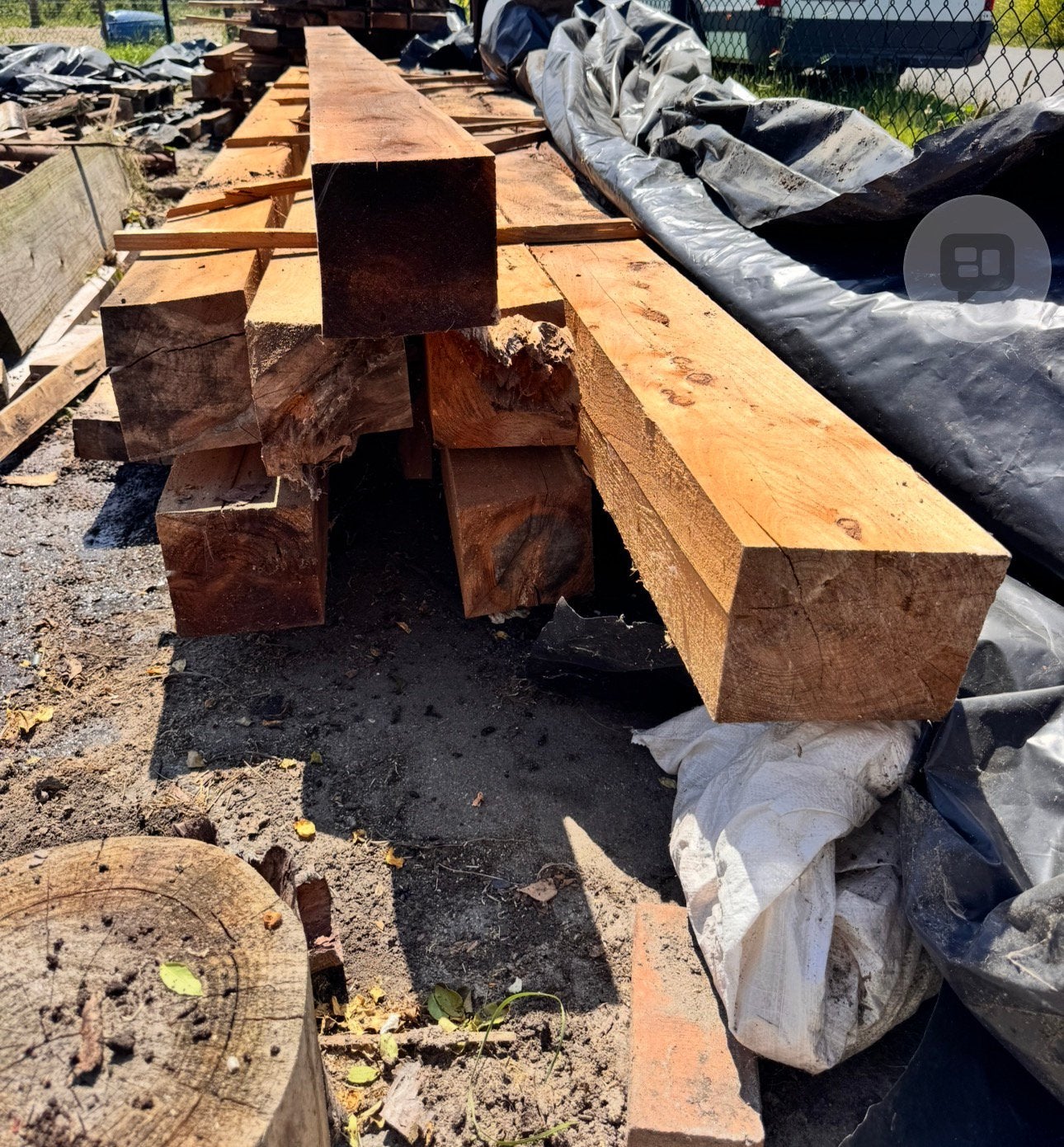 Grote partij constructie /meubelhout, Doe-het-zelf en Bouw, Hout en Planken, Ophalen, Zo goed als nieuw